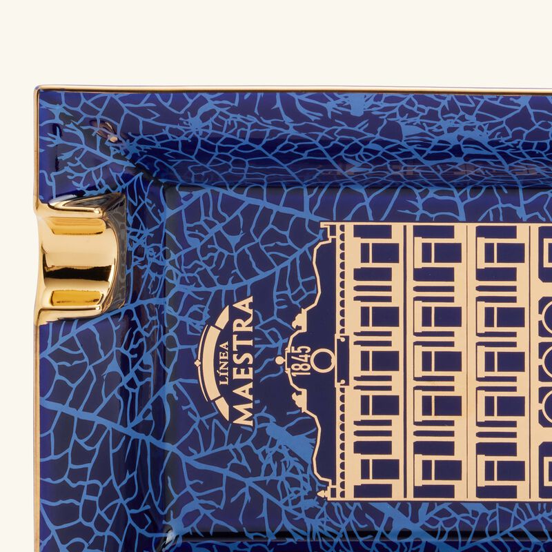 اس تي دوبون منفضة بارتاجاس لينيا مايسترا مستطيلة زرقاء صغيرة