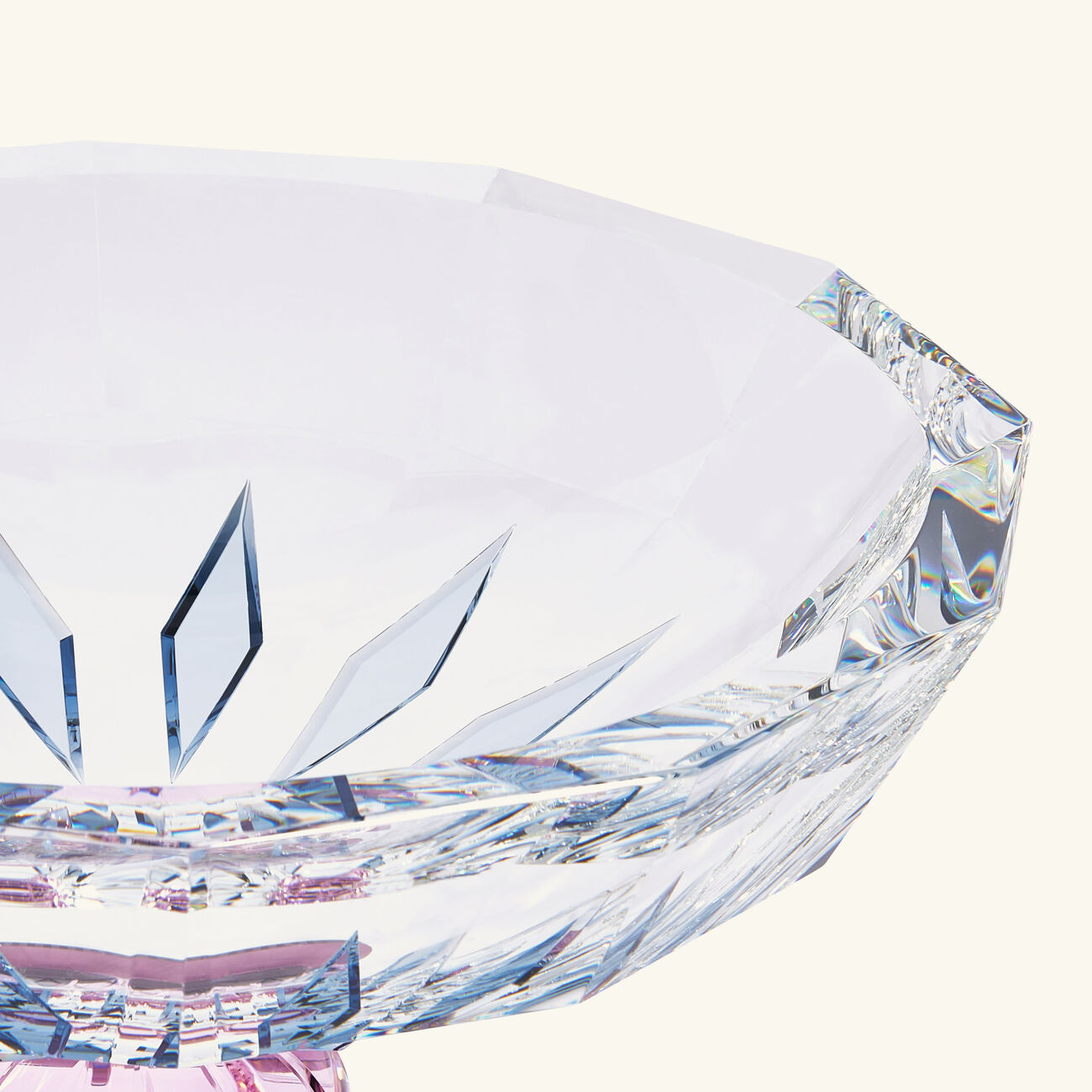 reflections copenhagen harlequin centerpiece clear