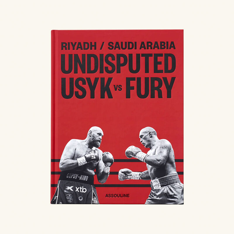 Undisputed Usyk vs. Fury Book 33x25cm assouline undisputed usyk vs fury book 33x25cm