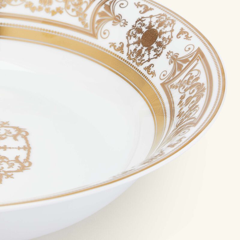 Aux Rois Salad Plate Round Gold 24cm bernardaud aux rois salad plate round gold 24cm