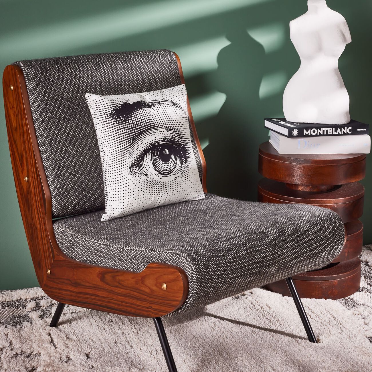 Tema e Variazioni no.397 Pillow fornasetti tema e variazioni no 397 pillow