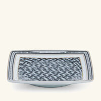 versace la greca trinket tray square small black