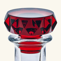 baccarat louxor drinking glass   bar set clear