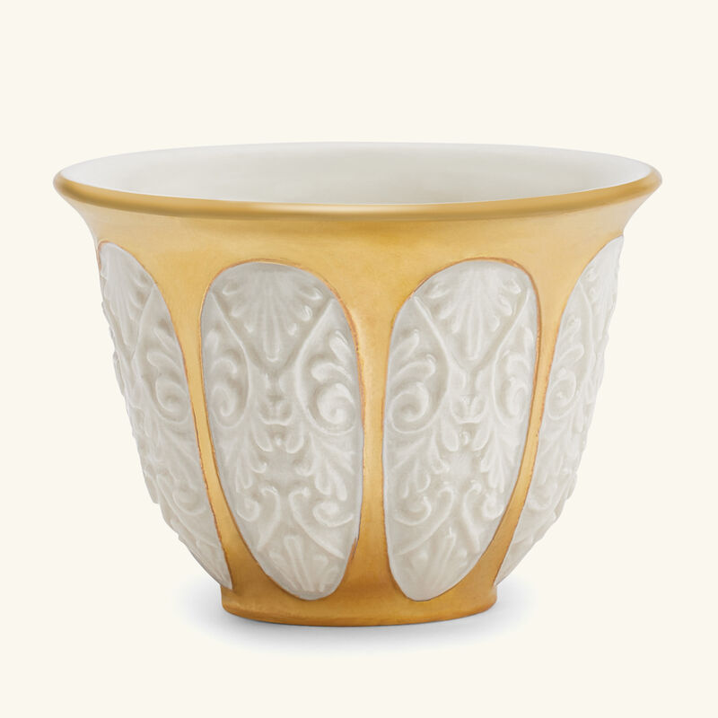 villari amour arabic coffee cup gold