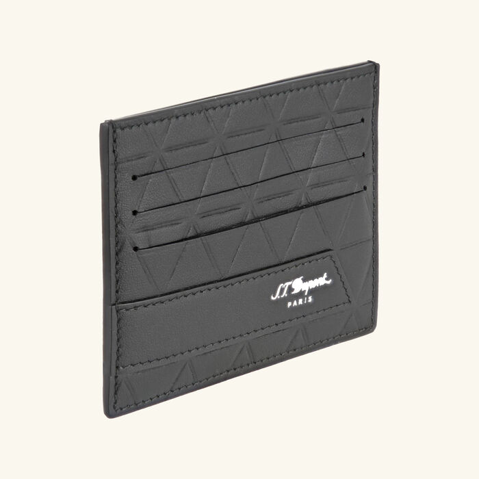 Firehead Card Holder Black st dupont firehead card holder black