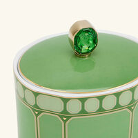 rosenthal signum fern sugar bowl green