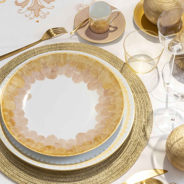 ماري داج طبق الطعام سيركل ديكاي دائري وردي 26 سم