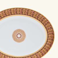 Eventail Serving Platter Oval White 33cm bernardaud eventail serving platter oval white 33cm