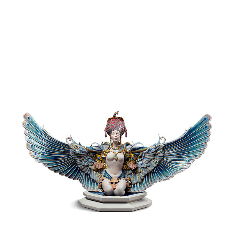 Winged Fantasy Woman Sculpture, large