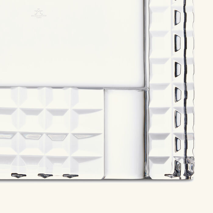 mario cioni   c luxe ashtray square small clear