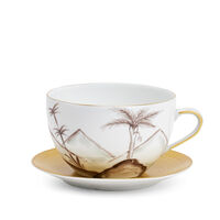 Bamboo Colonies Cup & Saucer, small