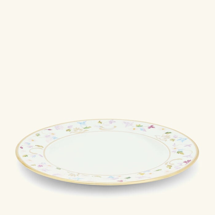villari taormina dessert plate white 21cm