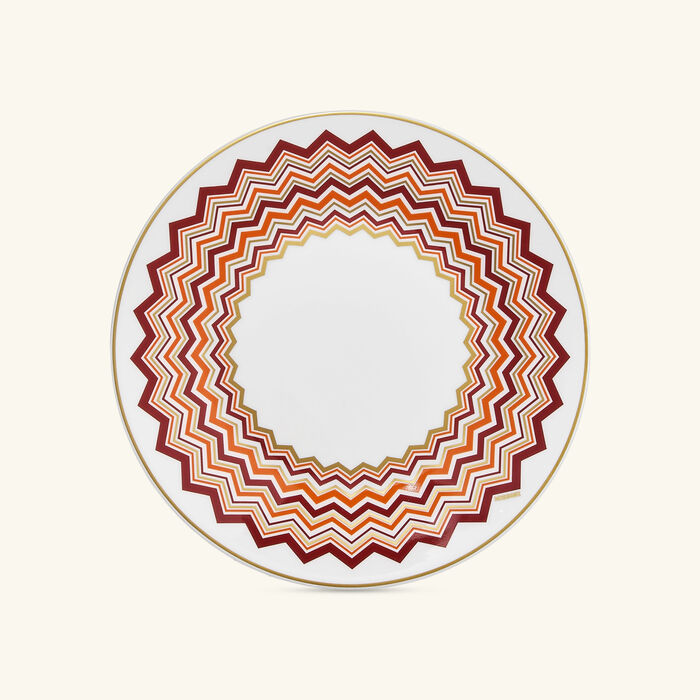 missoni home iconic dessert plate round 21 cm set of 2