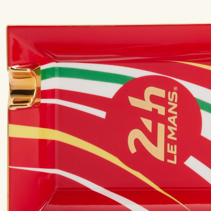 اس تي دوبون منفضة 24 إتش لو مان باللون الأحمر