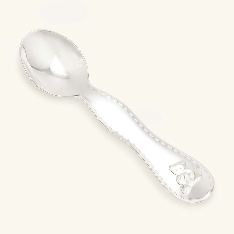 christofle charlie bear baby spoon silver plated