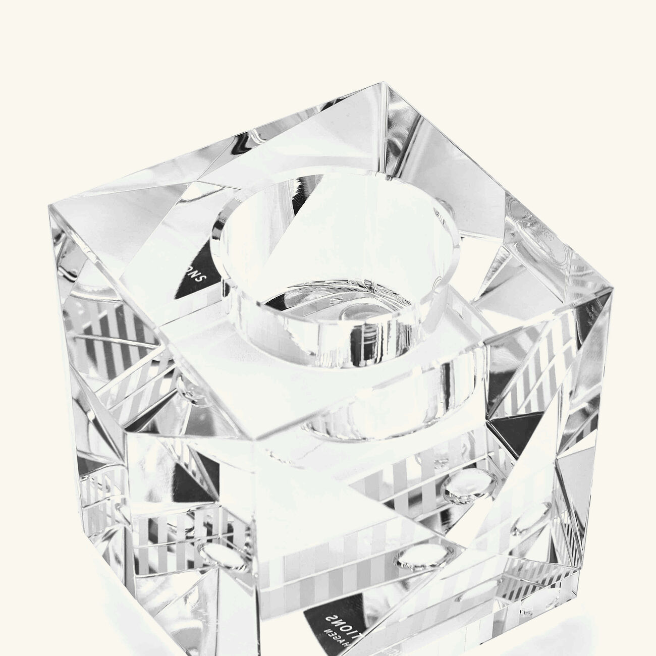 ريفليكشنز كوبنهاغن حامل شموع أوفيليا شفاف