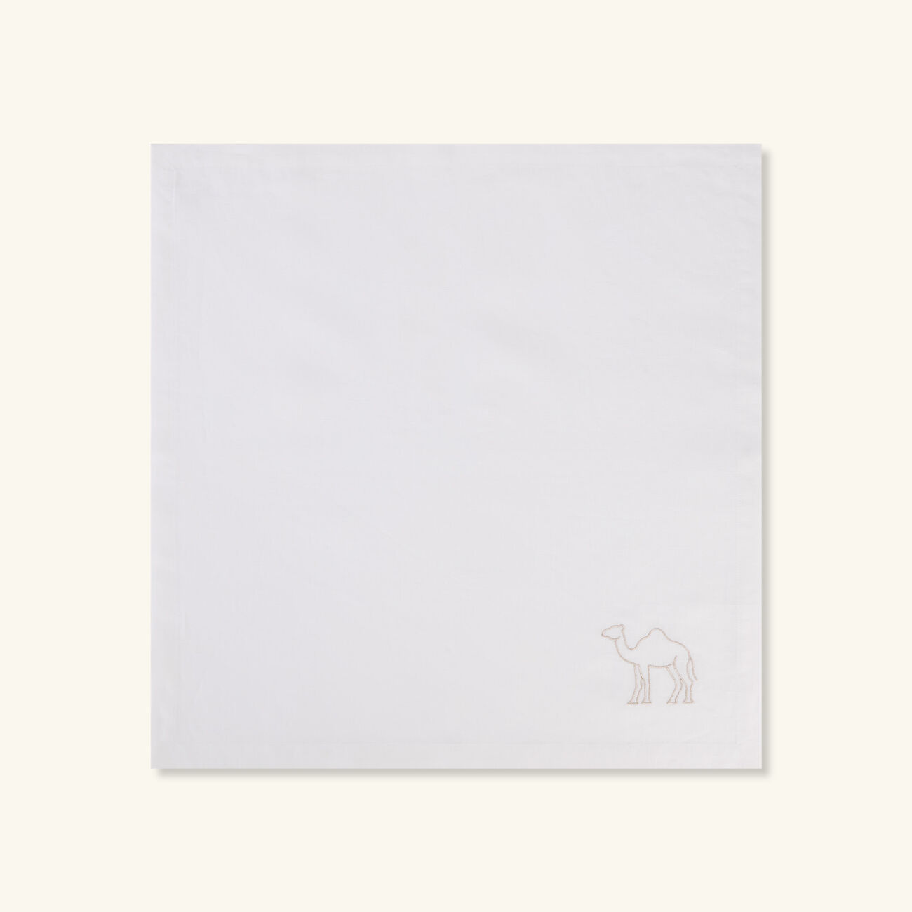 catherine denoual camel napkin white