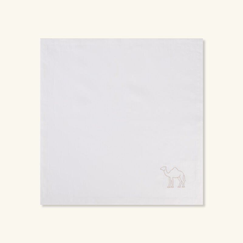 catherine denoual camel napkin white