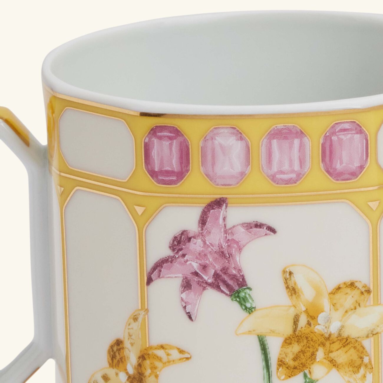 Idyllia Mug Finch Yellow rosenthal idyllia mug finch yellow