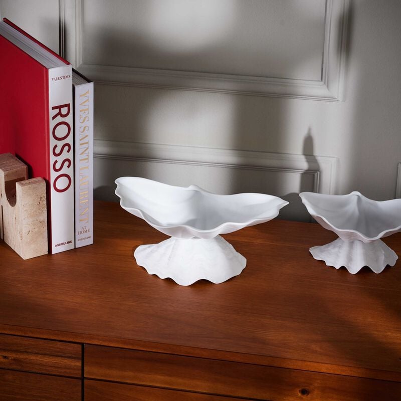 Neptune Centerpiece Large White l objet neptune centerpiece large white