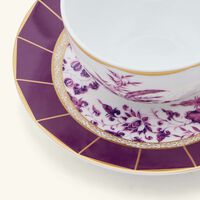 bernardaud tea cup   saucer pink set of 2