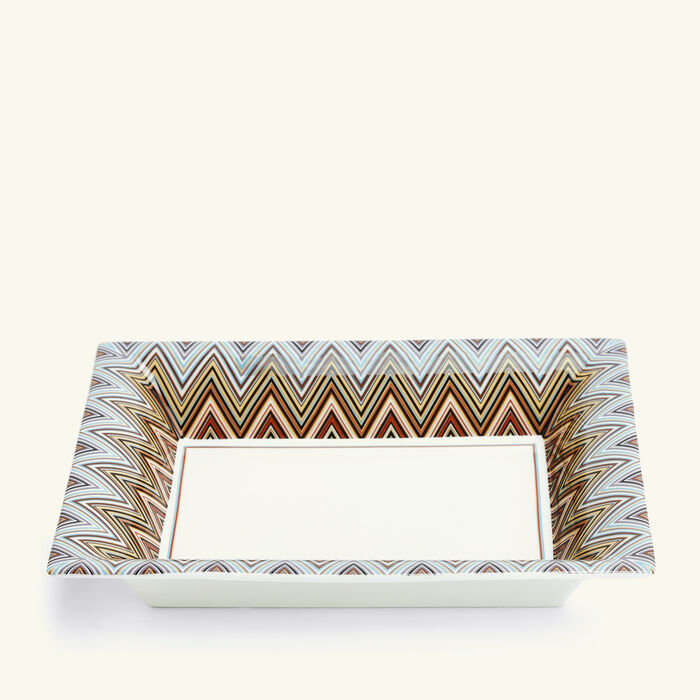 missoni home zig zag jarris trinket tray rectangular small