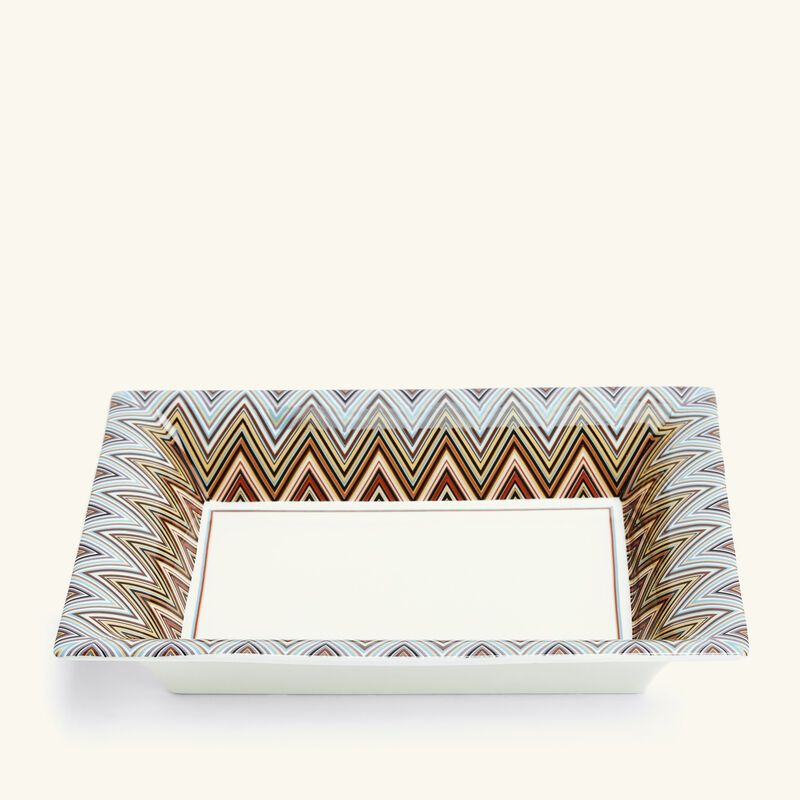 missoni home zig zag jarris trinket tray rectangular small
