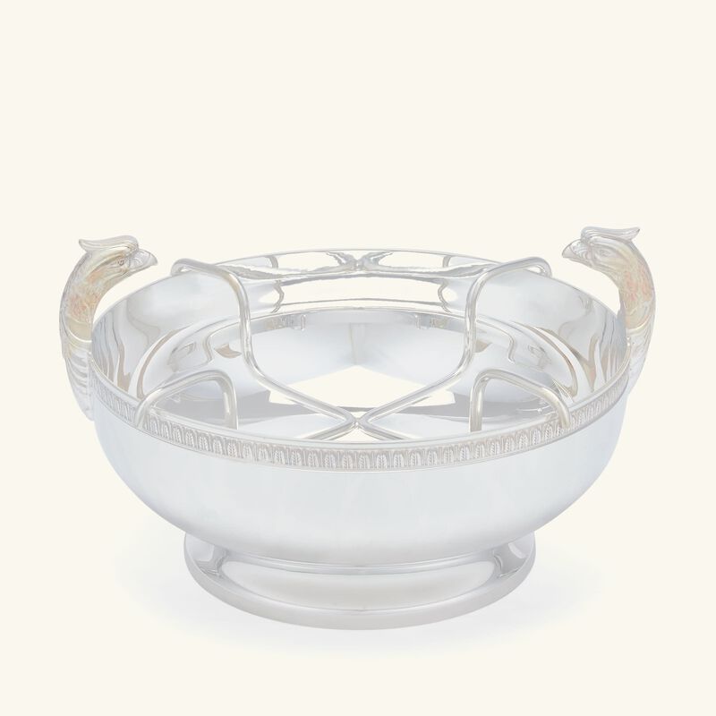christofle malmaison caviar serving set silver plated