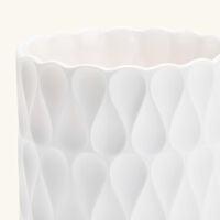 bernardaud rose tumbler with candle