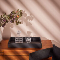 ralph lauren home wyatt serving tray rectangular large black