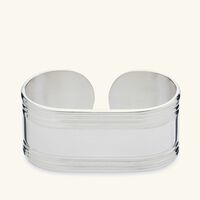 كريستوفل حلقة المناديل أوبن ماري روز باللون الفضي