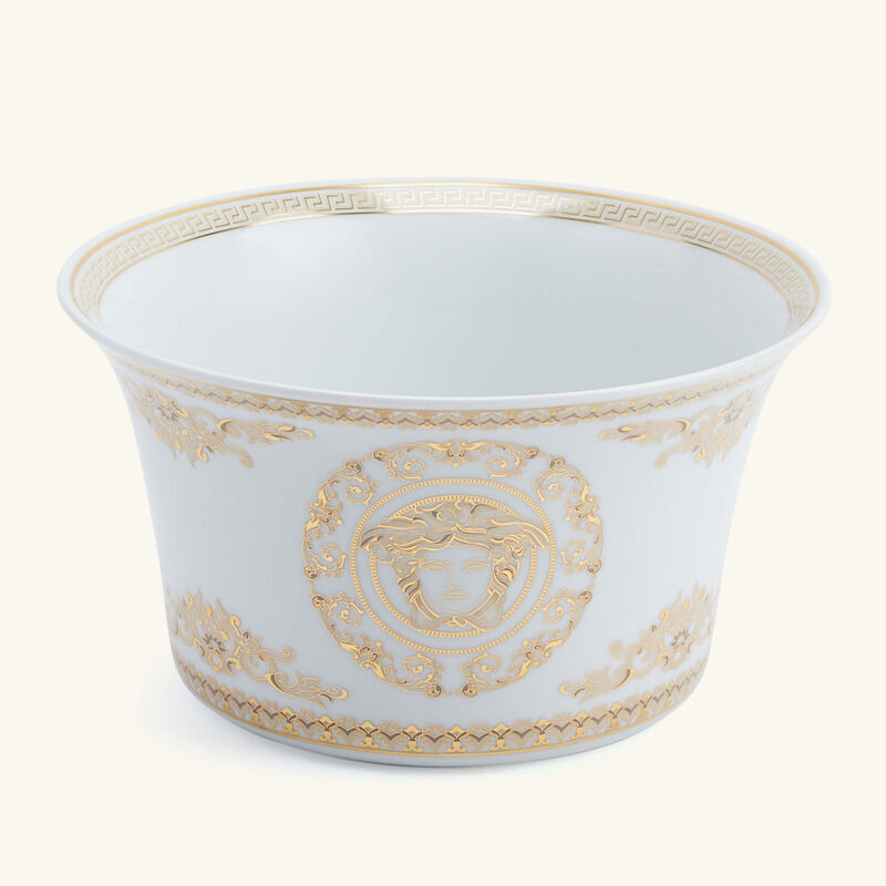 Medusa Gala Salad Bowl White 17cm versace medusa gala salad bowl white 17cm