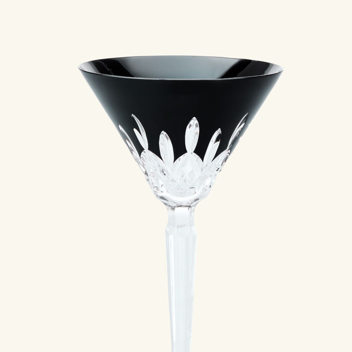 waterford lismore black martini glass black set of 2