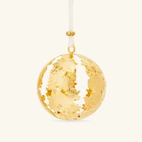 christofle bouquet givr  2025 christmas ornament silver plated gold