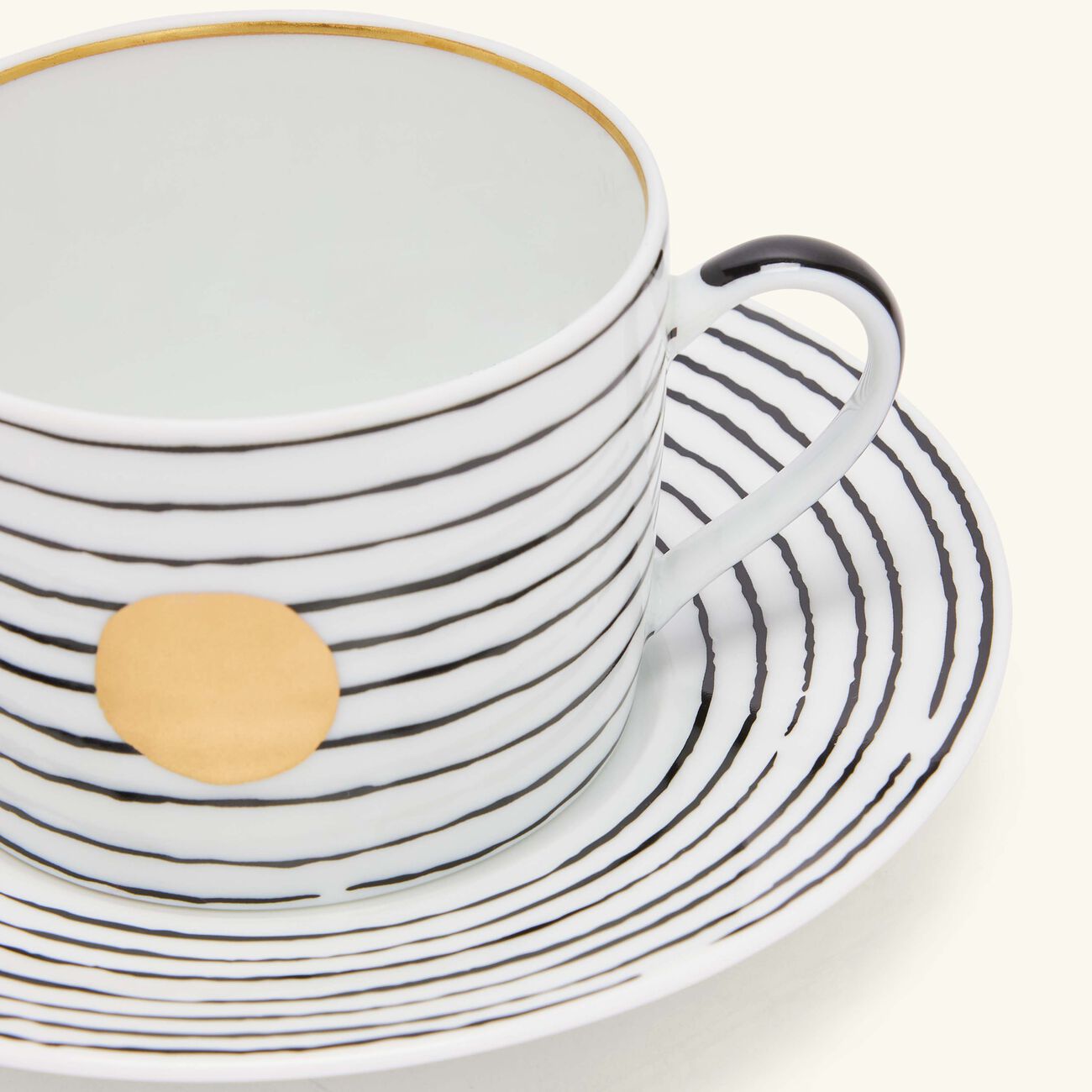 bernardaud aboro tea cup   saucer pattern
