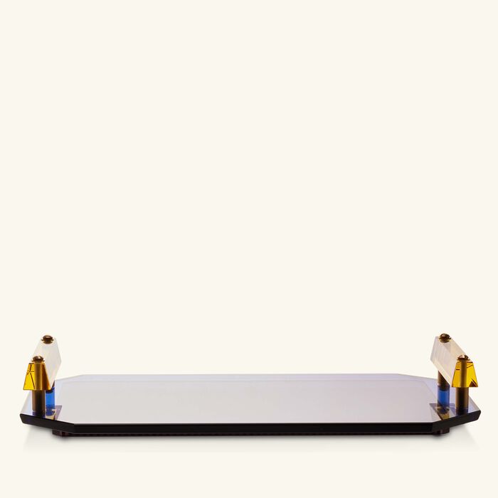 reflections copenhagen diafah serving tray rectangular medium multicolor