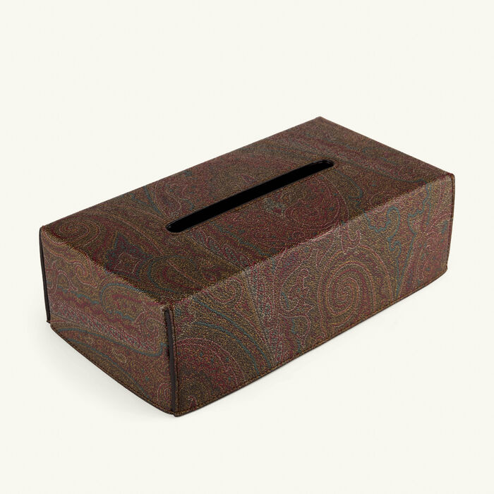 etro arnica tissue box brown