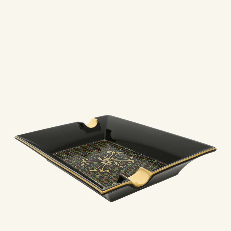 Fuente Ashtray Black 20cm st dupont fuente ashtray black 20cm