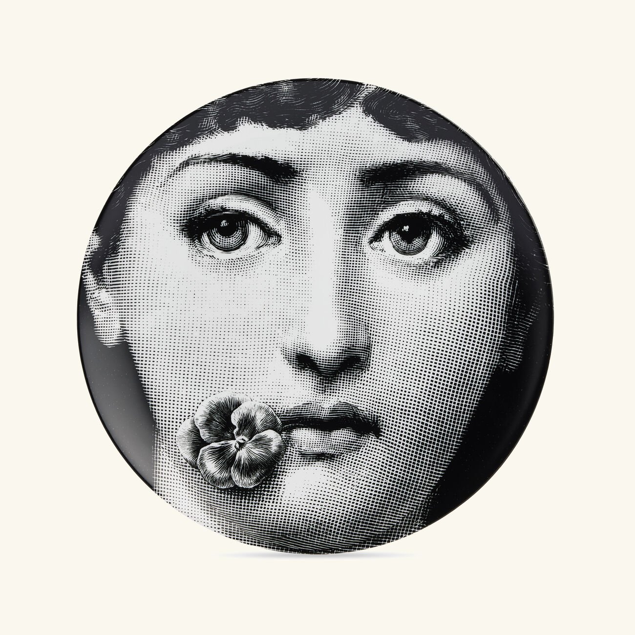fornasetti tema e variazioni no 137 wall plate grey