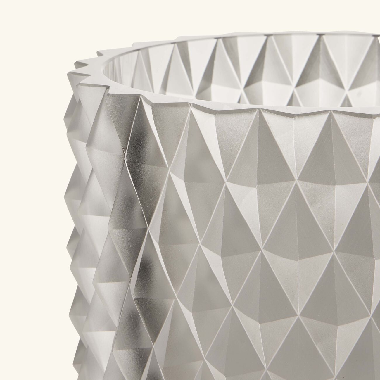 ruckl heroine coco candle holder clear