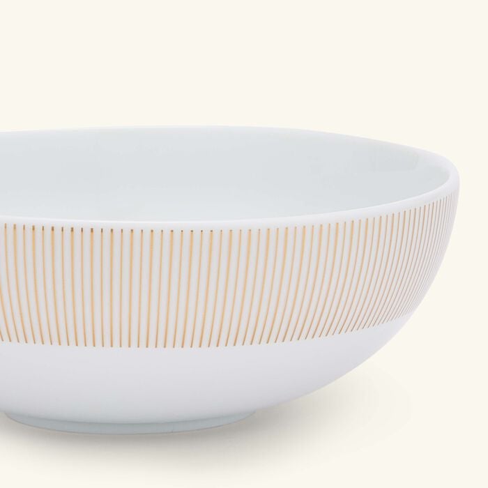 bernardaud sol serving bowl gold 17cm