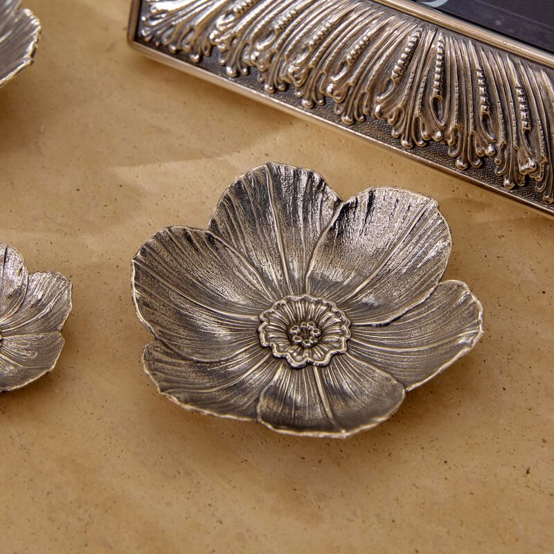 buccellati narcissus flower bowl small slver