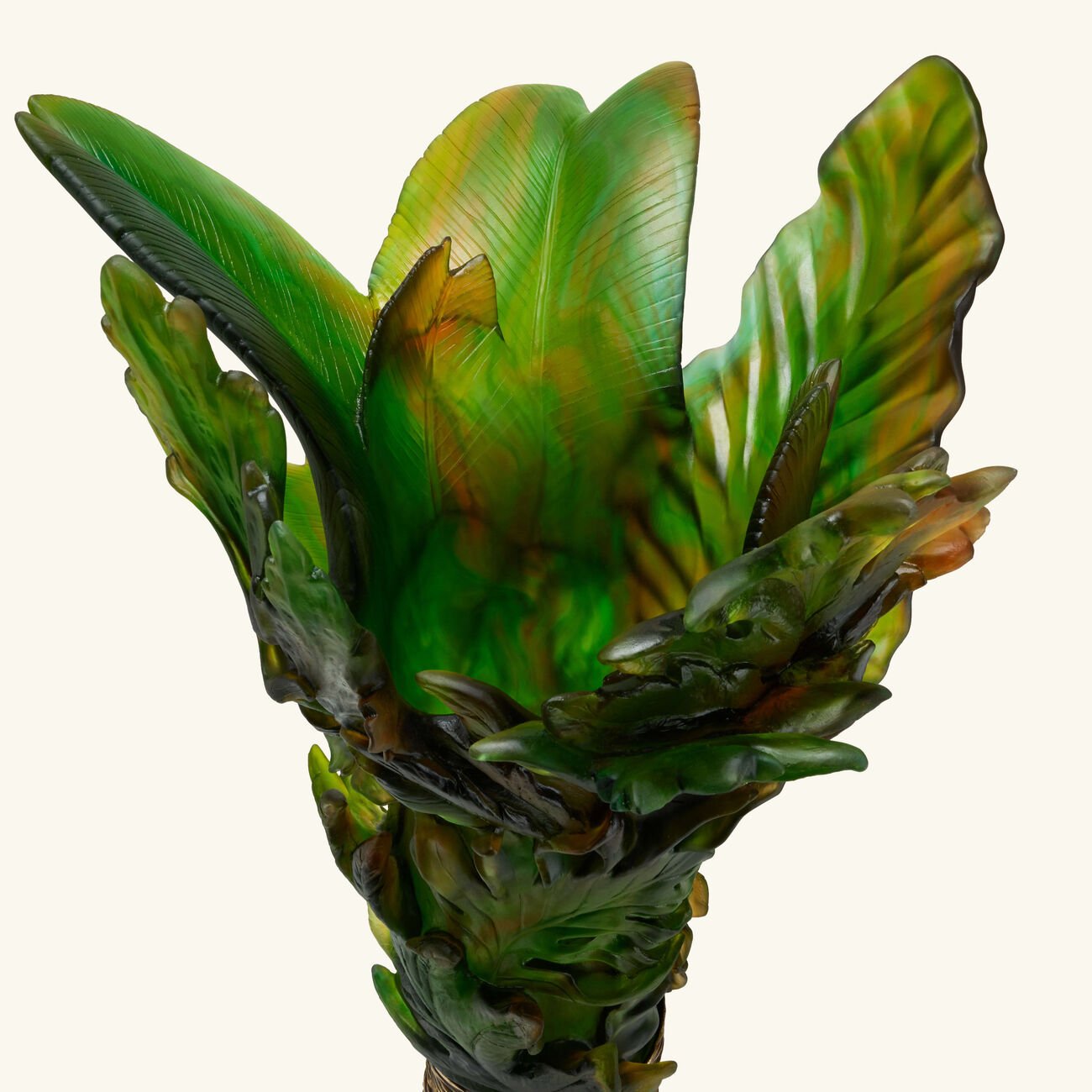 Borneo Magnum Vase Extra Large Green Limited Edition daum borneo magnum vase extra large green limited edition