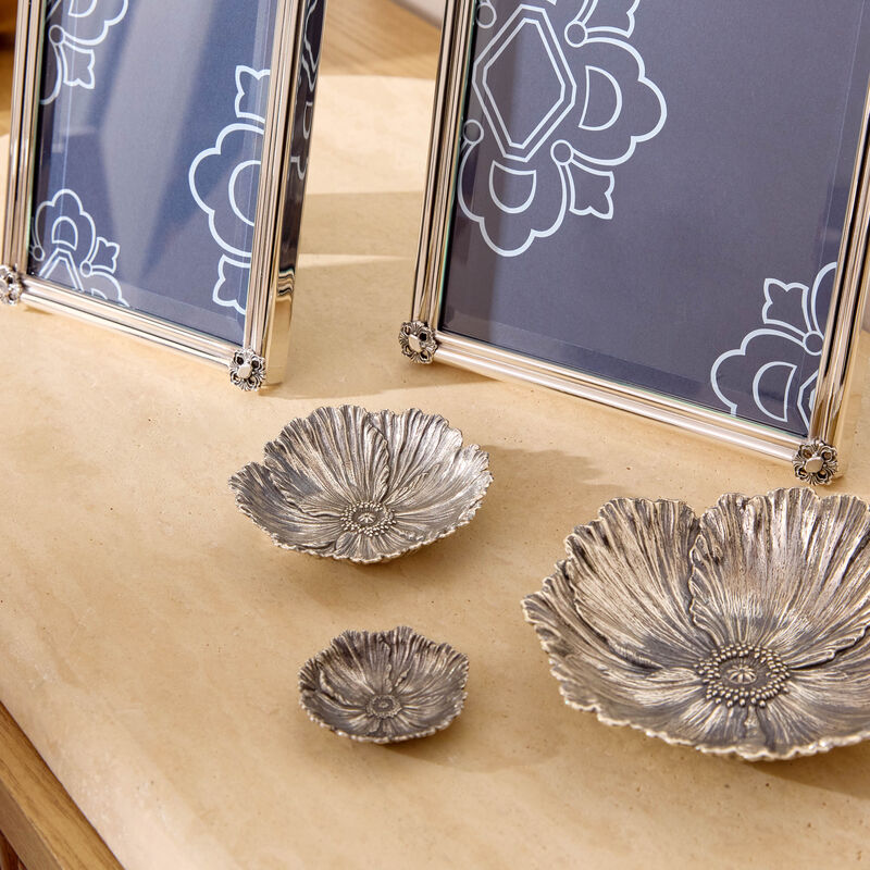 buccellati poppy flower bowl small silver
