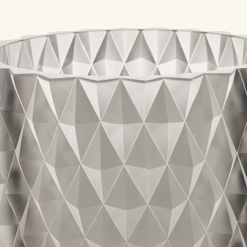 ruckl heroine coco candle holder clear