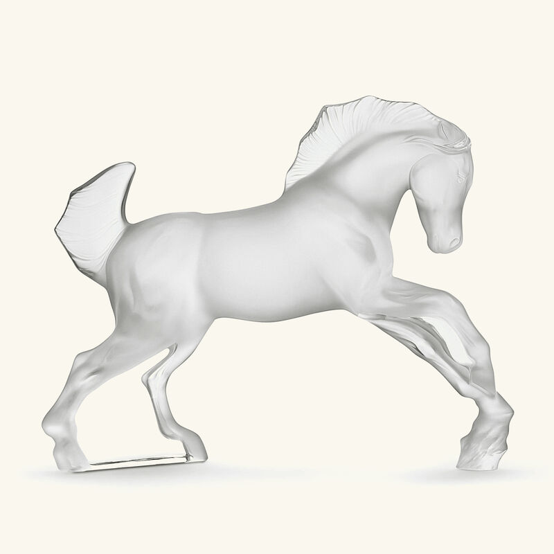 Horse Sculpture Medium Clear lalique horse sculpture medium clear