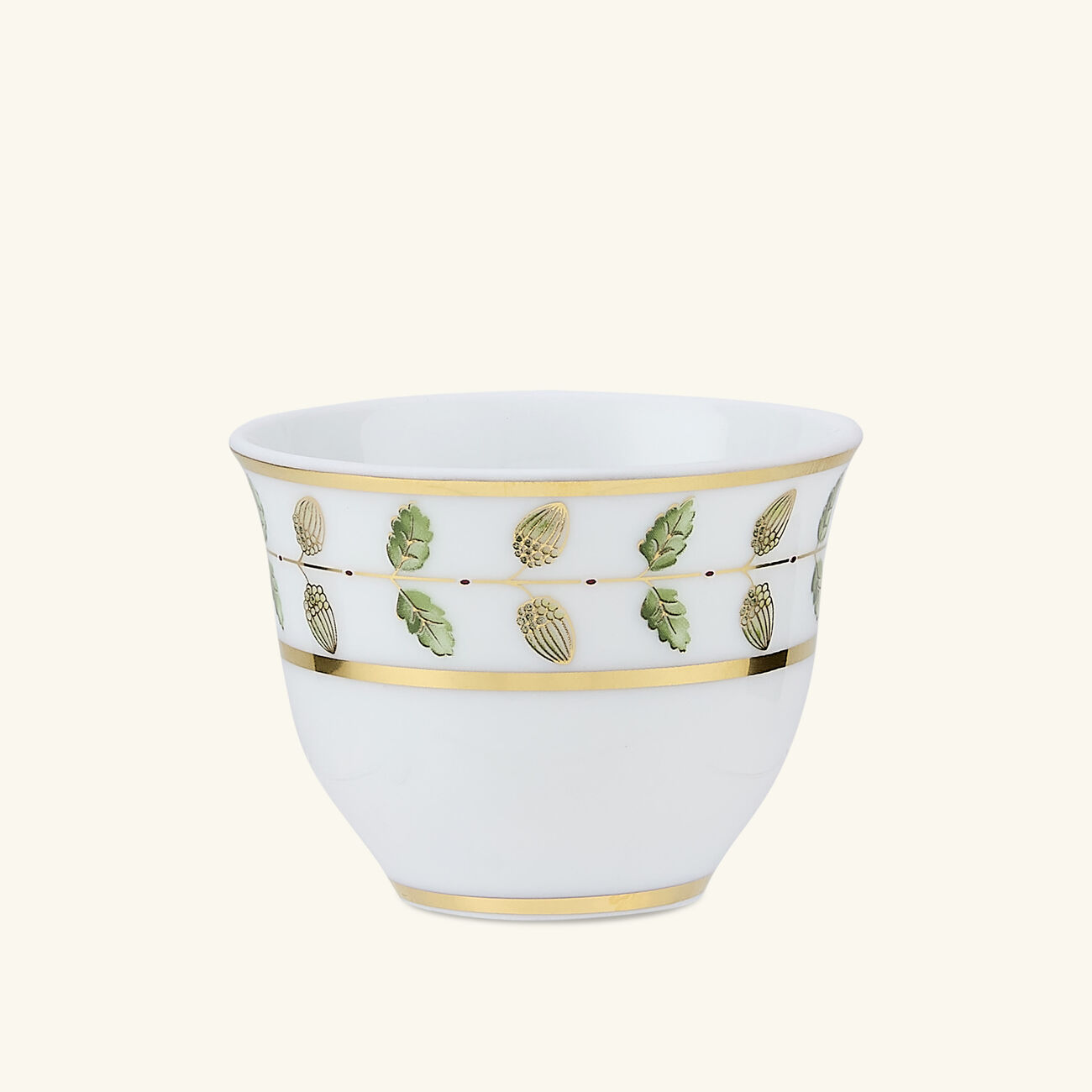 Constance Arabic Coffee Cups Gold Set Of 2 bernardaud constance arabic coffee cups gold set of 2