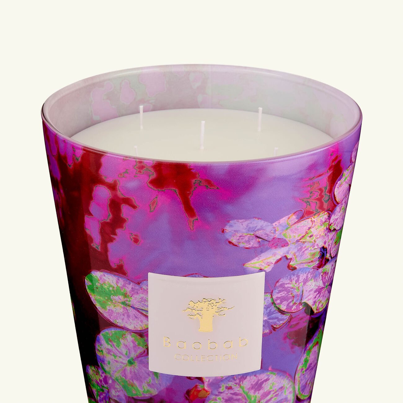 baobab collection water lily candles max 24