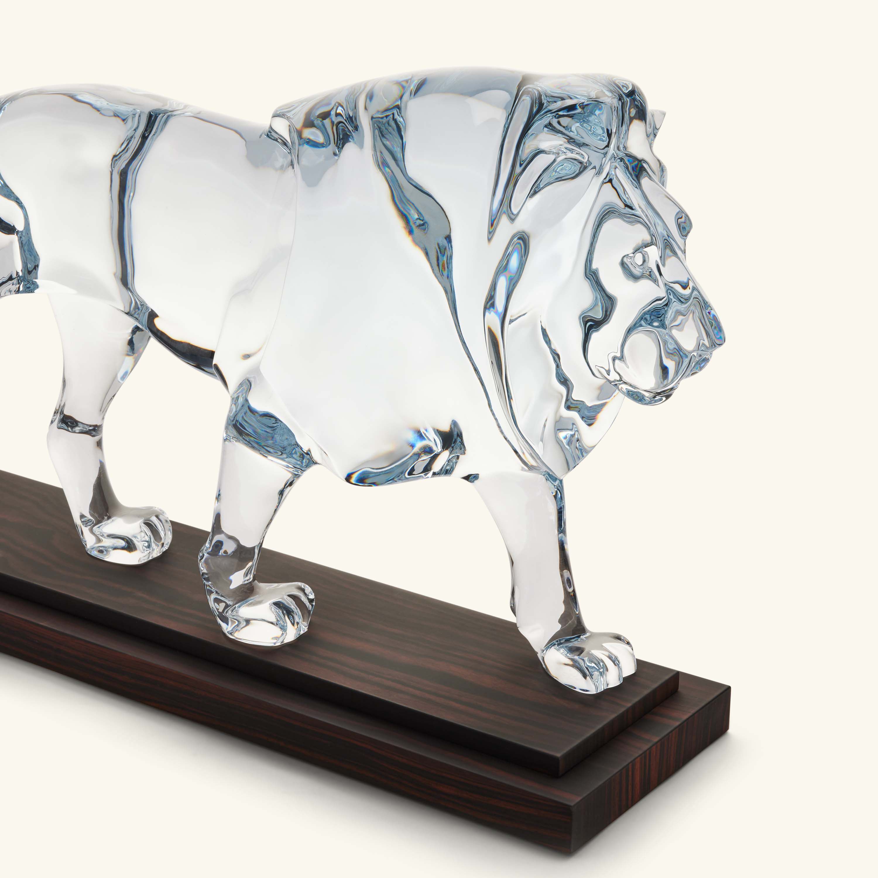 Baccarat Cecil Lion Sculpture Extra Large Clear | Tanagra UAE