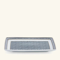 versace la greca signature serving platter rectangular 21cm